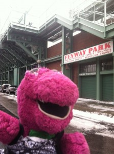 Outside Fenway :)