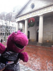 Outside of Quincy Market